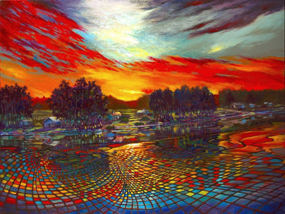 Sundown Montage - 36x48