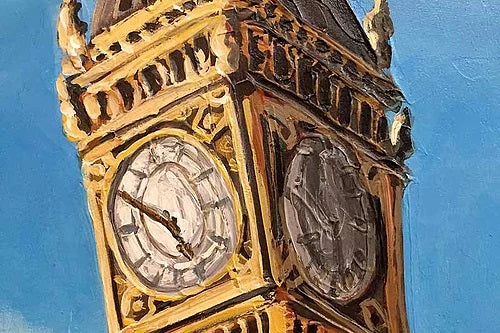 Londons clock tower